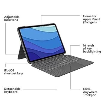 iPadPro（11インチ）+ApplePencil +combo touch Logitech Combo Touch iPadPro 11-inch 1st 2nd 3rd - Import It All